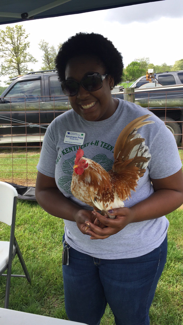 Kendriana Price as a 4-H agent. Photo provided by Kendriana Price.